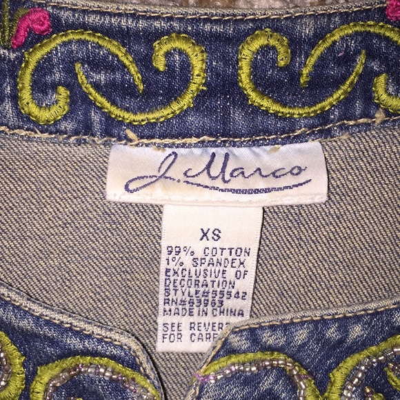 Jean jacket with detail - Picture 2 of 4